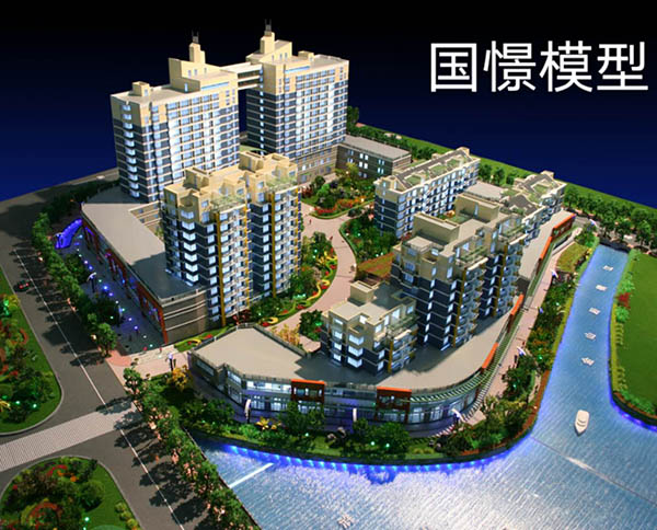 清河县建筑模型